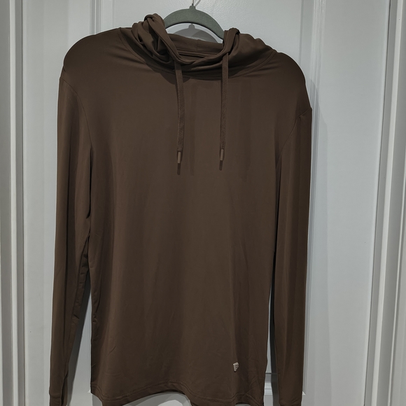 BURLEBO Men's Chocolate Brown Hoodie - Picture 2 of 5